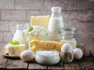 منتجات الألبان والبيض الصحية والمتنوعة