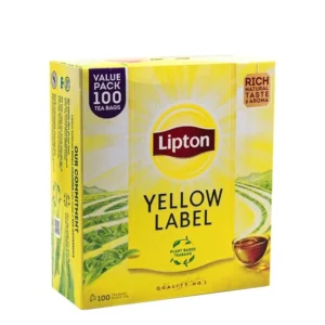 شاي ليبتون يلو ليبل -Lipton Yellow Label 100 Scs